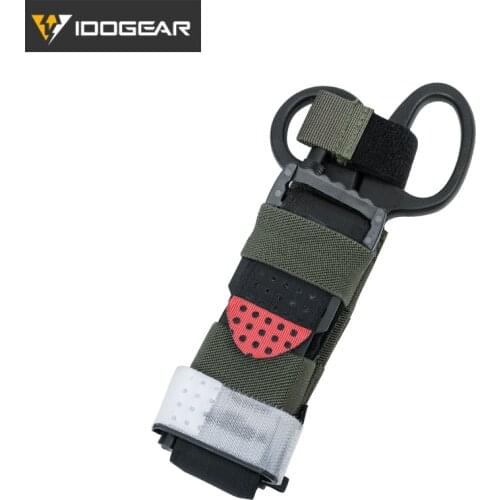 IDOGEAR Tactical Medical Shear Scissor Holder Tourniquet Pouch MOLLE EMT Military Hunting Accessories 3564