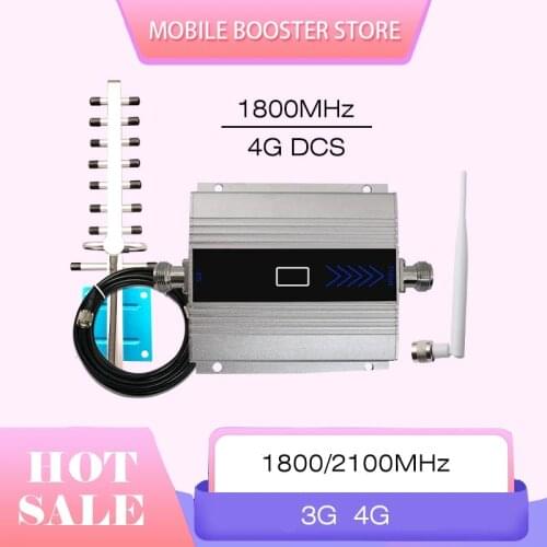4g Signal Booster 1800 2100 3G Signal Amplifier Cellular Signal Booster 4G Repeater Cellular Amplifier Repeater 2G 3G 4G