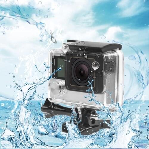 Waterproof Camera Housing Case Underwater Protector Case Cover Housing Shell Camera Accessories for GoPro Hero 3+/4 Camera