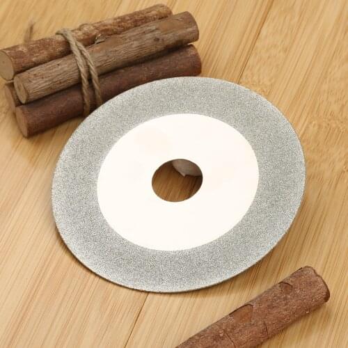 1Pc 100mm 4" Diamond Coated Cut Off Cutting Disc Diamond Blades Grinding Wheel Abrasive Circular Saw Blade for Craft Rotary Tool