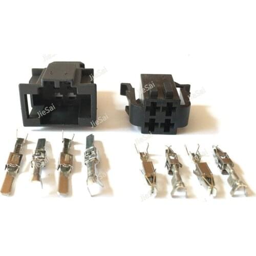 Female And Male 4 Pin Auto Connector Oxygen O2 Sensor Plug Automotive For VW