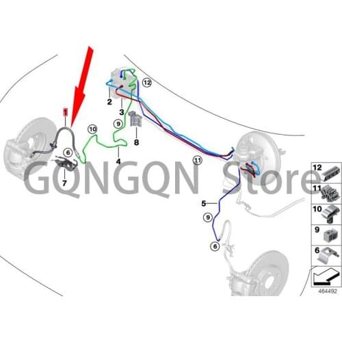 CAR front brake hose brake hose front bm wF49 X1 20LIX F49 X1 25LEX F49 X1 25LIX brake cylinder oil pipe brake hose