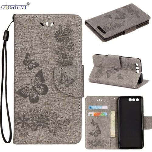 Leather Cover For Huawei Honor 9 Flip Wallet Bumper Case STF-L09 STF-AL10 AL00 Card Slot Phone Bag Honor9 Shockproof Full Funda