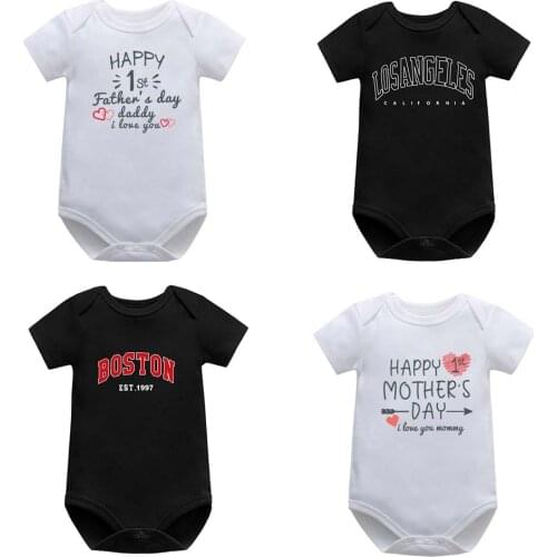 Baby Rompers Short Sleeve 100%Cotton overalls Newborn clothes Roupas de bebe boys girls jumpsuit&clothing