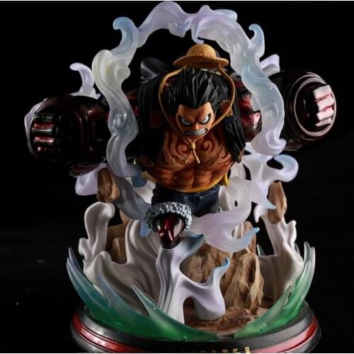 NEW Amine One Piece Monkey D Luffy FourthTied Man GK Statue PVC Action Figure Collectible Model Toy Gift