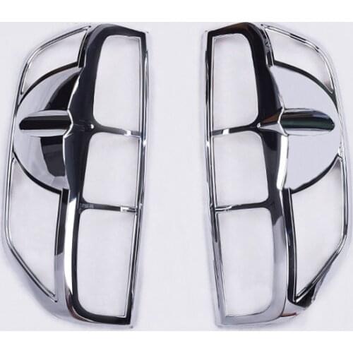 FUNDUOO For Nissan Navara Frontier D40 4 Door 2005-2013 New Chrome Door Handle Cover Bowl Trim Taillight Sticker Car Accessories