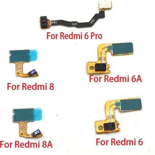 Promixity Light Touch Sensor Flex Cable For Xiaomi Mi A2 Lite Redmi 6A 8 8A 6 Pro Note 8