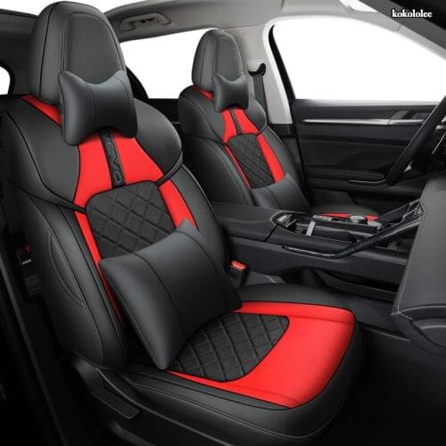KOKOLOLEE custom leather car seat cover for Haval H6 2011-2021 years Automobiles Seat Covers