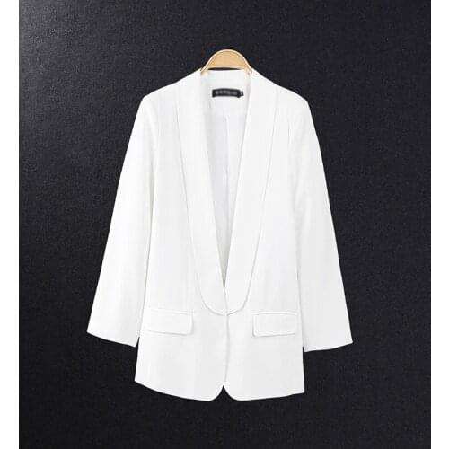MEIDEPIN Women's White Jackets