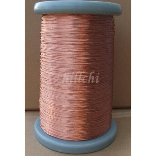 0.1X200 shares of multi-strand copper wire round stranded copper wire bundle stranding light polyurethane paint