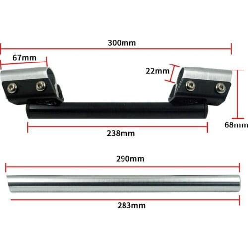 Motorcycle Off-road Vehicle Modified Accessories Faucet Cnc Aluminum Alloy Split Faucet Handlebar Bws Grip