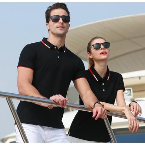 Summer new polo shirt High quality brand mens / womens polo shirts Short sleeved casual solid shirt polo men tops