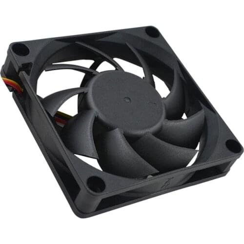 New YY7015H12S 70mm Mute Quiet 3-wire DC 12V 0.18A Computer PC CPU Heatsink Cooling Fan 70*70*15mm