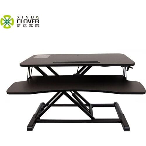 Office Home Folding Computer Study Pc Writing Table Shelf Furniture Uk Portable Workstation Sit Stand Desk
