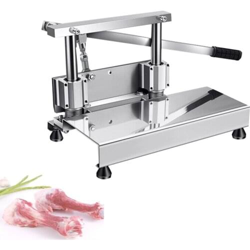 Manual Bone Cutter Household Stainless Steel Lamb Chops Pig Trotters Pig Tube Bone Chop Bone Machine