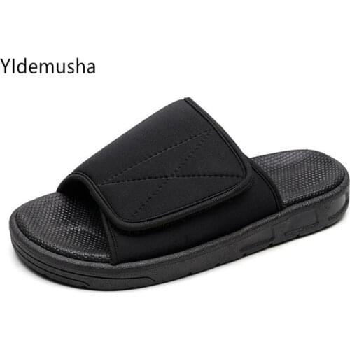 High Quality Women Slippers Summer Fashion Casual Couples Non slip sandals Indoor Household Comfortable Slippers Large size35-46