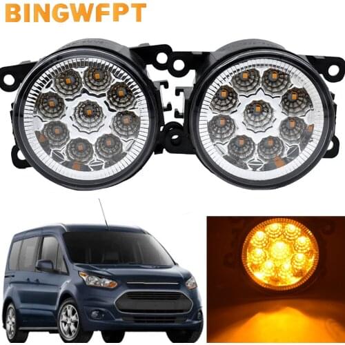 2PCS Car Fog Lamps Lighting LED Lights For Ford Transit Connect P65 P70 P80 2002-2013