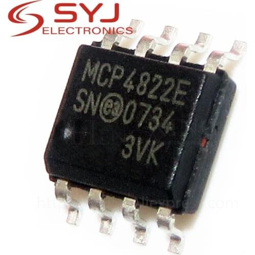 2pcs/lot MCP4822-E/SN MCP4822 SOP-8 In Stock