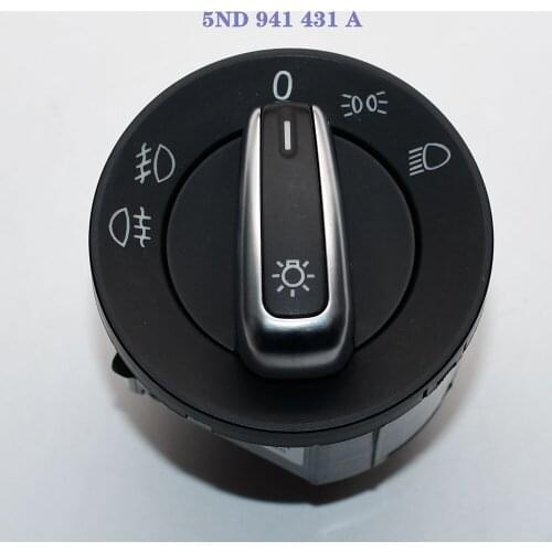 5ND941431A 5ND 941 431 A Headlight Switch Contorl For CC Golf GTI MK5 MK6 Rabbit