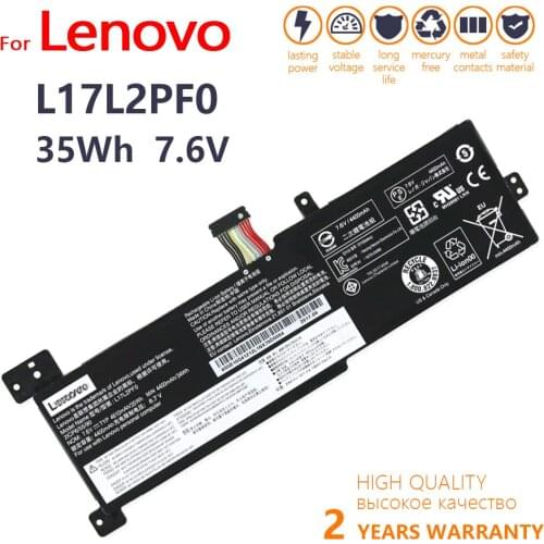 Genuine 7.5V 35WH New Original L17L2PF0 Laptop Battery for Lenovo 330 330G 15ARR L17M2PF0 L17M2PF1