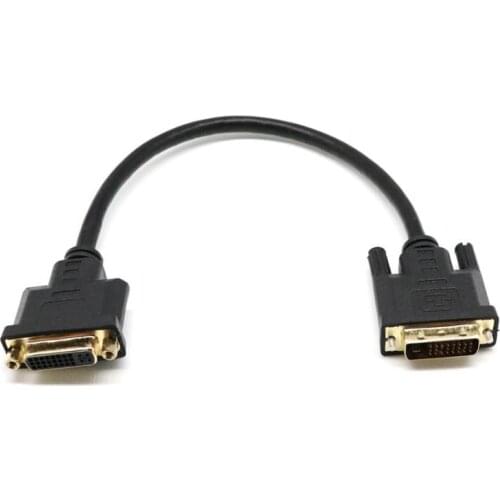 CARPRIE High Quality 1Ft. DVI-D Dual Link (24+1) Digital Video Male to Female Extension Cable Hot 18Mar31
