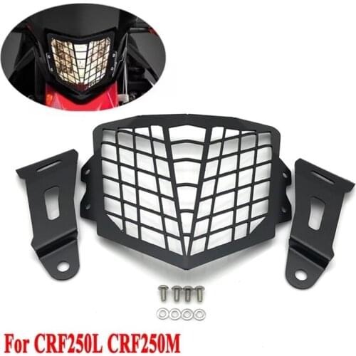 Motorcycle Headlight Grill Guard Lamp Cover Protector for HONDA CRF250L CRF250M CRF 250 L CRF 250 M 2012-2017