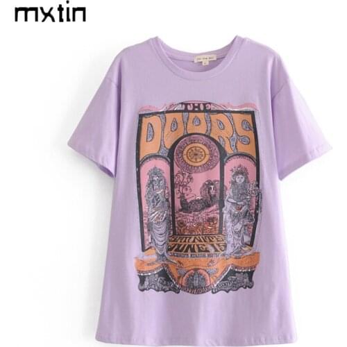 Mxtin Women's Loose T-Shirts