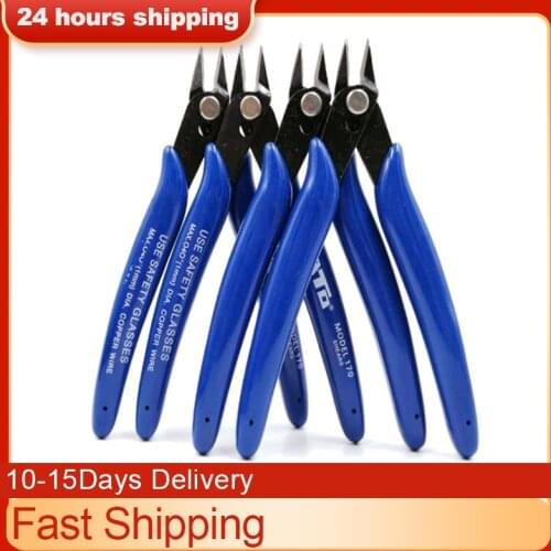 Pliers Multi Functional Tools Electrical Wire Cable Cutters Cutting Side Snips Flush Stainless Steel Nipper Hand Tools Dropship