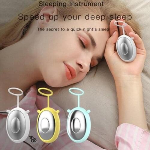 Sleep Aid Device Microcurrent Hypnosis High Pressure Relief Massage Relaxation Instrument Usb Charging Help Sleeping Instrument