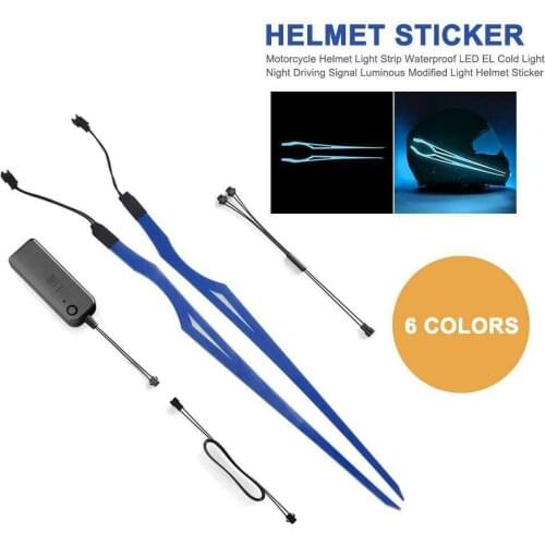 3V Helmet Light Strip Accessories LED Night PVC Parts Replacement Riding