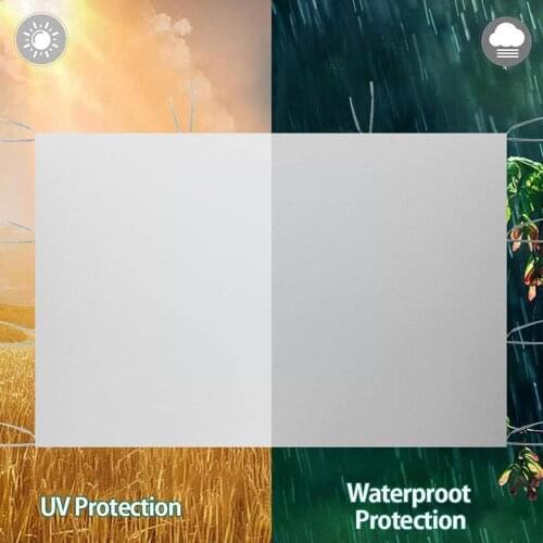 Awning Waterproof Tarp Tent Outdoor Camping Sun Shelter Shade Tourist Sunshade Tarp Garden Canopy Beach Sun Picnic P4X3