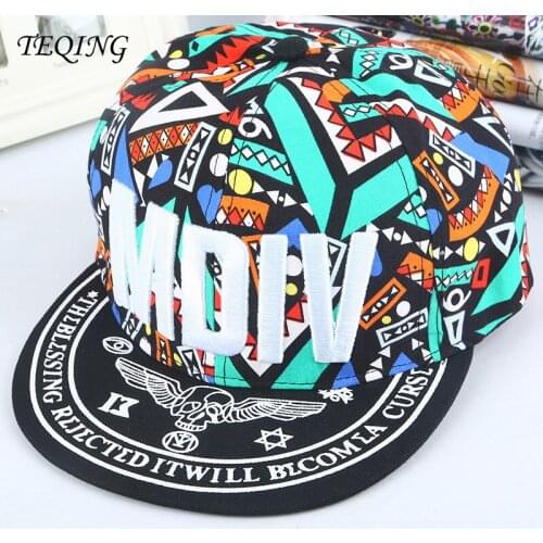 TEQING 2017 New Arrival Spring and Autumn New Hip-hop Hat Men and Women Casual Baseball Hat Flat Along The Street Peaked Cap