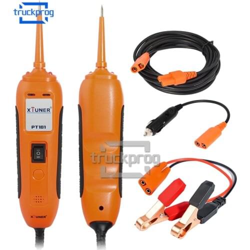 XTUNER PT101 Circuit Tester AC DC Voltage Current Testing Electrical System Power Probe Circuit Tester
