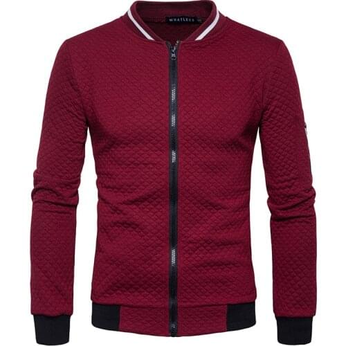 Mens Hoodie 2018 Male Brand Casual Zipper Jacket Stand-Neck Sudaderas Hombre High-Grade Sweatshirt White 3D Plaid Tracksuit XXL