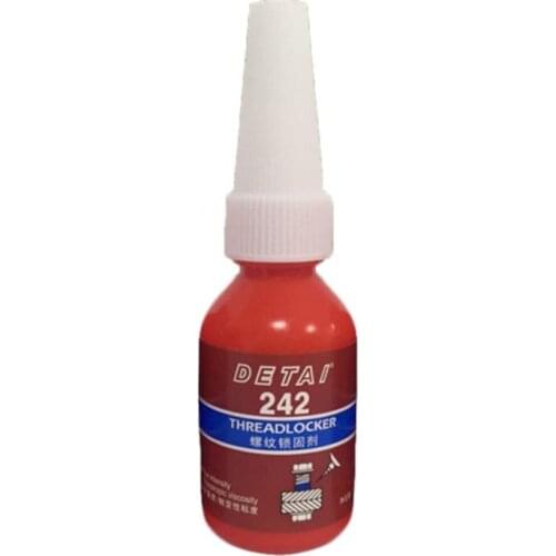 242 Screw glue 10ml Blue Anti-pressure Wire Sealing Anaerobic Glue Anti-corrosion Thread Locking agent Anaerobic adhesive