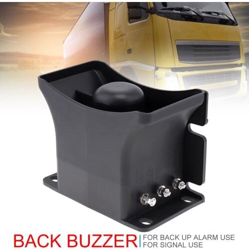 12V-24V 30W 110dB Back up Alarm Horn Speaker Reverse Accessories Auto Warning Speaker Waterproof for Motorcycle Car Vehicle