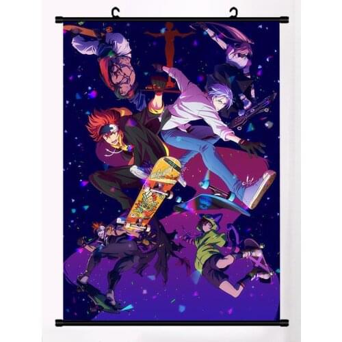 Anime SK8 the Infinity SK EIGHT Reki Kyan Langa Hasegawa Miya Wall Scroll Mural Poster Wall Hang Poster Home Decor