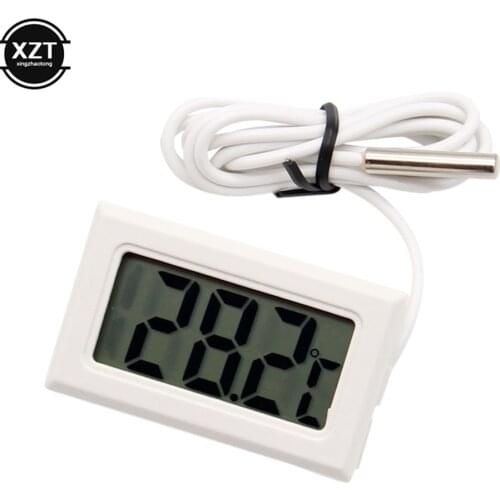 1 Pcs Mini LCD Digital Thermometer Hygrometer Gauge Tester Probe Incubator Aquarium Temperature Humidity Meter Sensor Detector