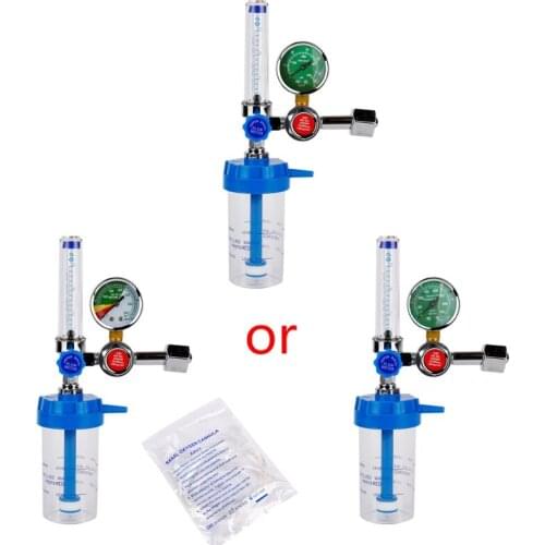 Oxygen Pressure Regulator G5/8" O2 Pressure Reducer Gauge Meter Flow Gauge Gas Regulator G5/8