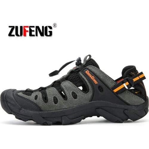 Big Size Summer Men Hiking Shoes Outdoor Non-Slip Sandals Sneakers Breathable Sport Shoes Man Trekking Trail Beach Water Sandals