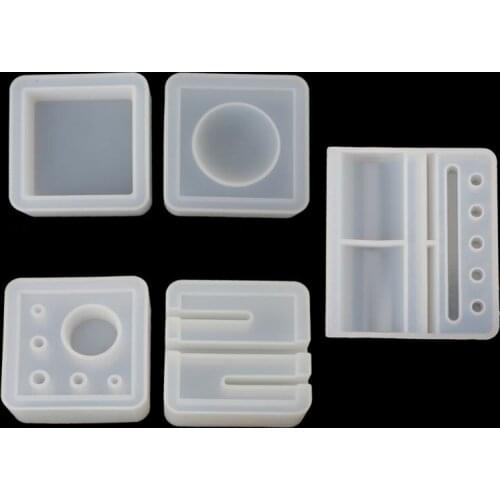 Silicone Mold Card Storage Pen Holder Ashtray Epoxy Resin Mold Jewelry Making