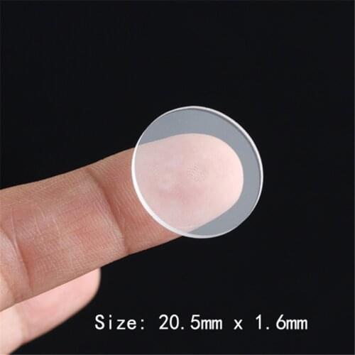 20.5mm x 1.6mm Glass Lens For Convoy S2/S2+/S3/S6/S8 Flashlight Torch Lanterna Portable Lighting Accessories