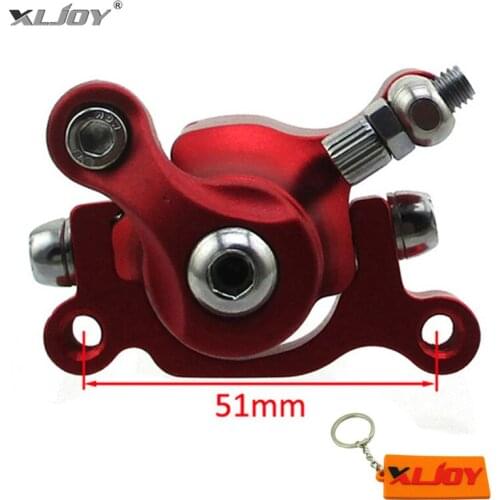 XLJOY Red Rear Right Side Brake Caliper For Chinese E-scooter Electric Scooter