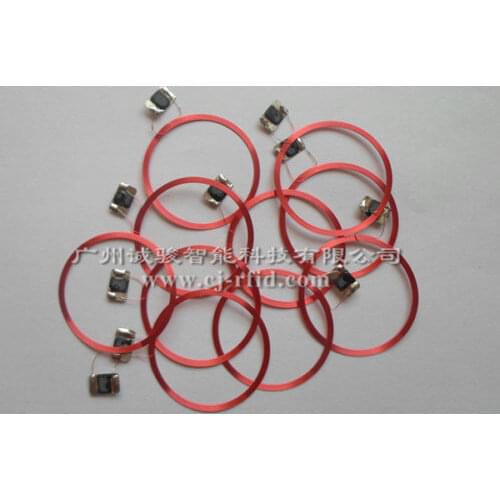 NEW 10pcs 13.56MHZ tag coil antennas passive RFID IC chip + coil core material S50