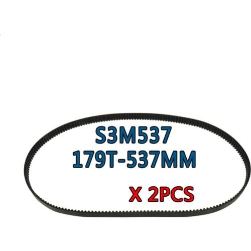 2pcs S3M537 179T Bread Maker Belt Spare Parts for DOMO B3970 B3980 B370029 Kitchen Appliance Bread Machine Parts