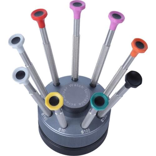 Tool for watchmaker watch parts Professional Watch Screwdriver Set Watch Computer Mobile Phone Repairing Screwdriver with Base