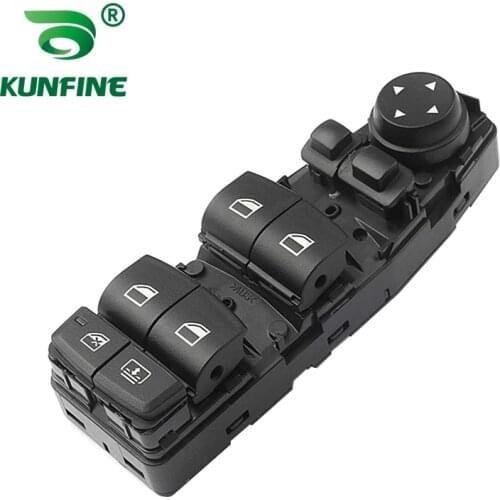 Electric Power Window Side Glass Control Switch Button For BMW 528i 535i ActiveHybrid 5 M5 5High Version OEM NO.61319241956