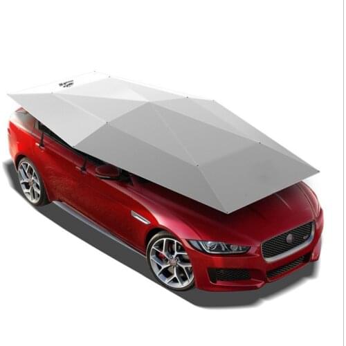 Sunshade Multifunction Folding Car Umbrella Semi Automatic Car Cover Customized Enlarged Edition