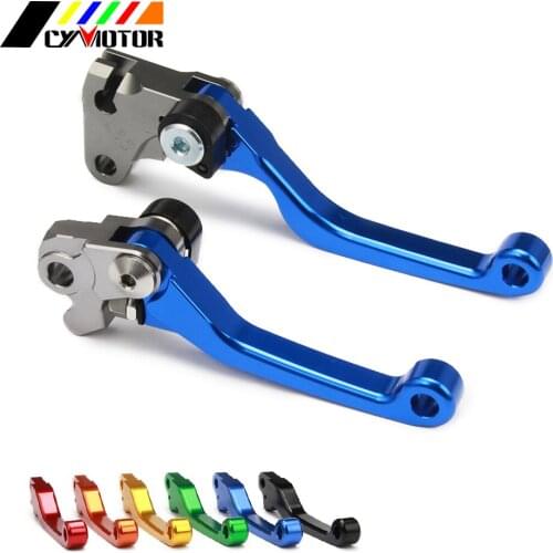 Motorcycle CNC Pivot Brake Clutch Levers For YAMAHA WR250F WR450F WR 250 450 F 05 06 07 08 09 10 11 12 13 14 15 2005 2006-2015