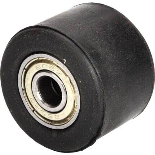 Roller Tensioner Pulley 8mm Chain Roller Tensioner Pulley Wheel Guide Rubber & Iron Material For Motorcycle Dirt Bike ATV